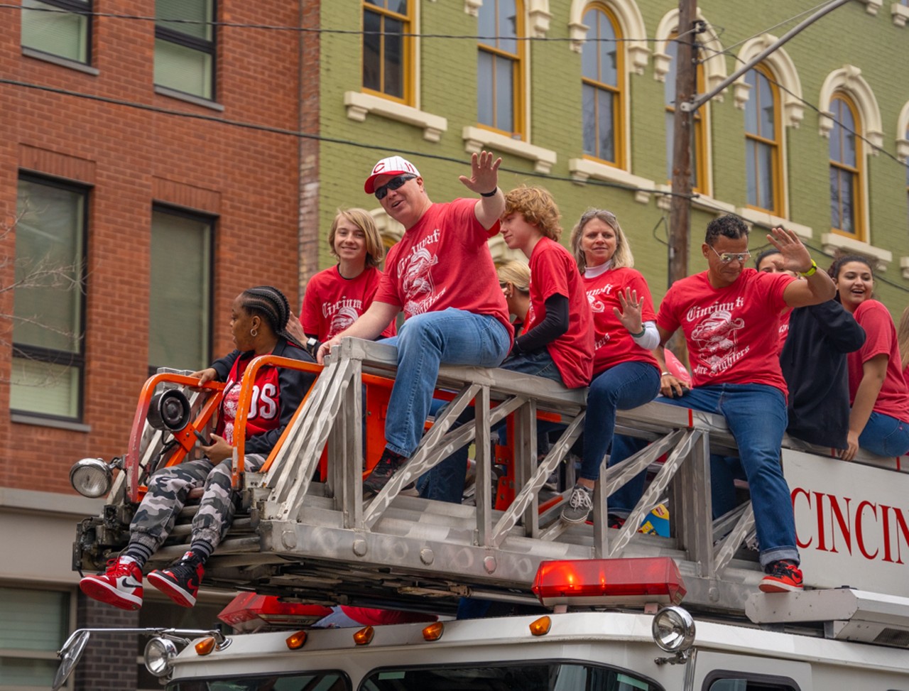 Everything We Saw During the Reds Opening Day Parade Cincinnati