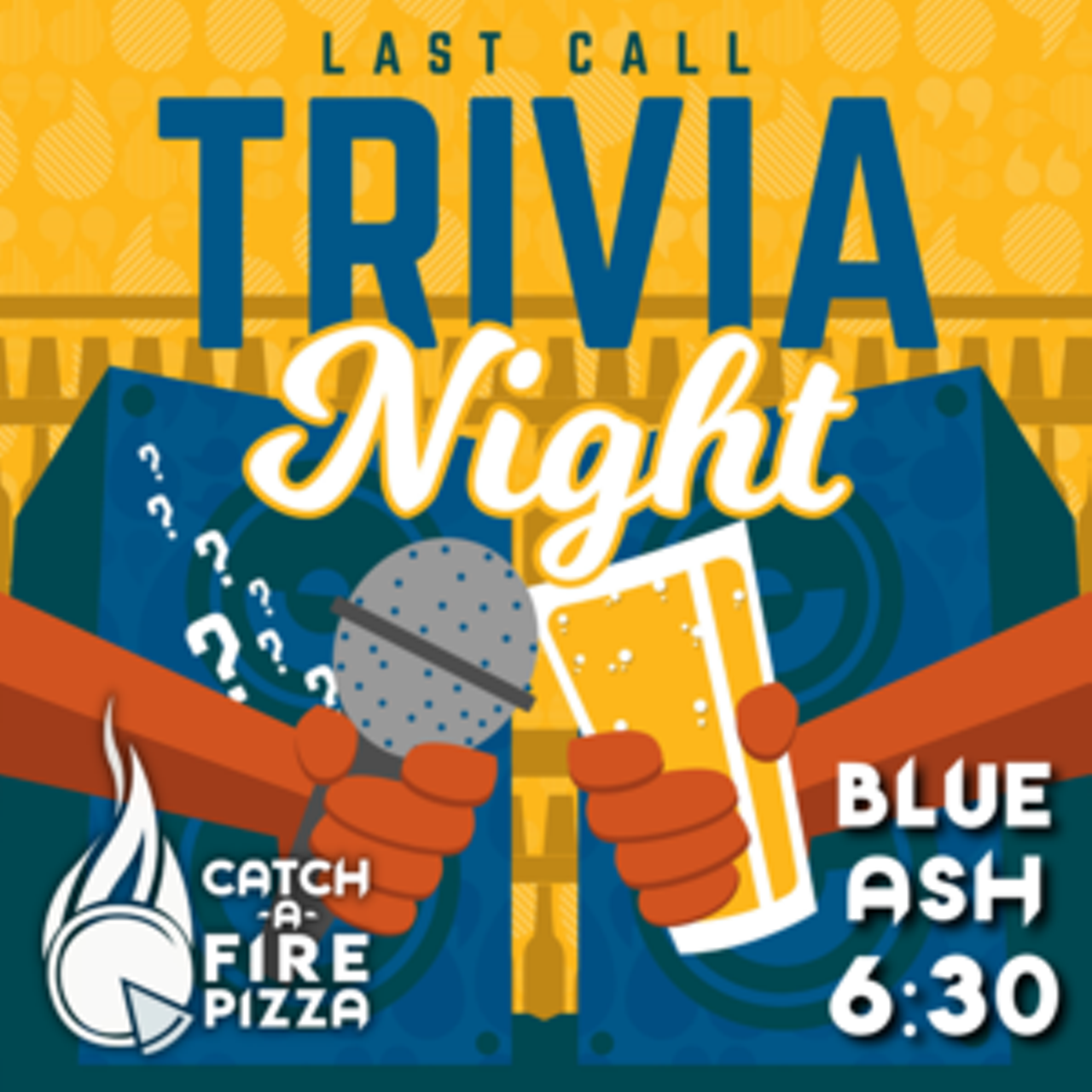 Trivia Tuesdays! At Catch-a-Fire Pizza - Blue Ash | Catch-a-Fire Pizza -  Blue Ash | Food & Drink | Cincinnati CityBeat