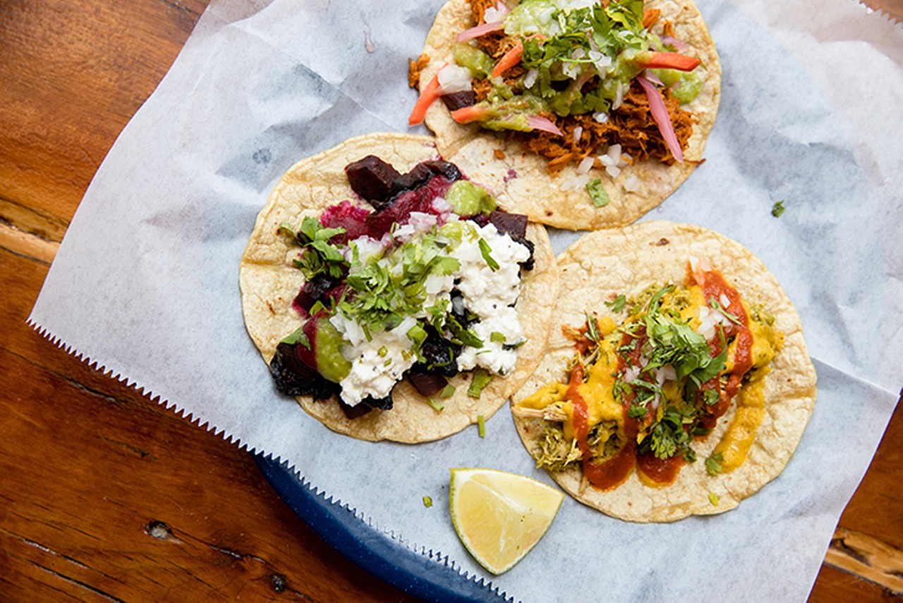 No. 1 Best Tacos: Mazunte
611 Main St., Downtown; 5207 Madison Road, Madisonville