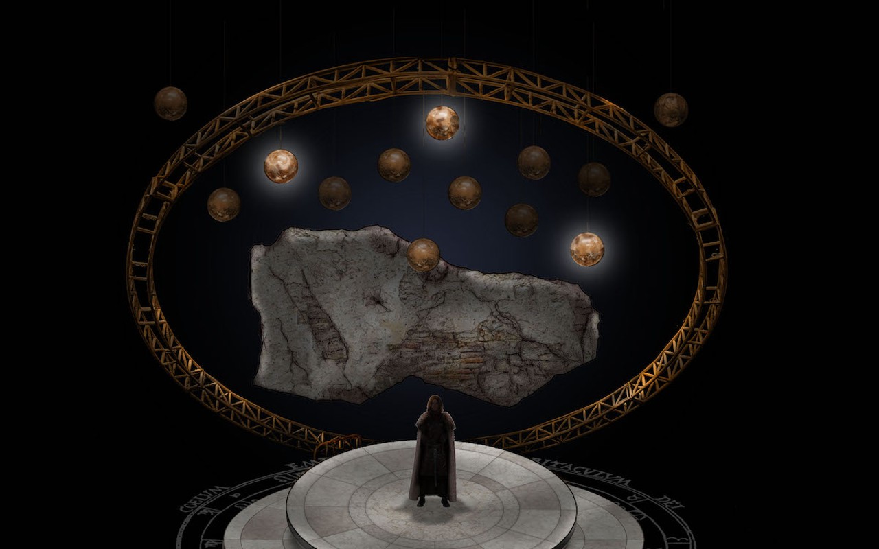 'Galileo Galilei' stage concept design by CCM professor Mark Halpin