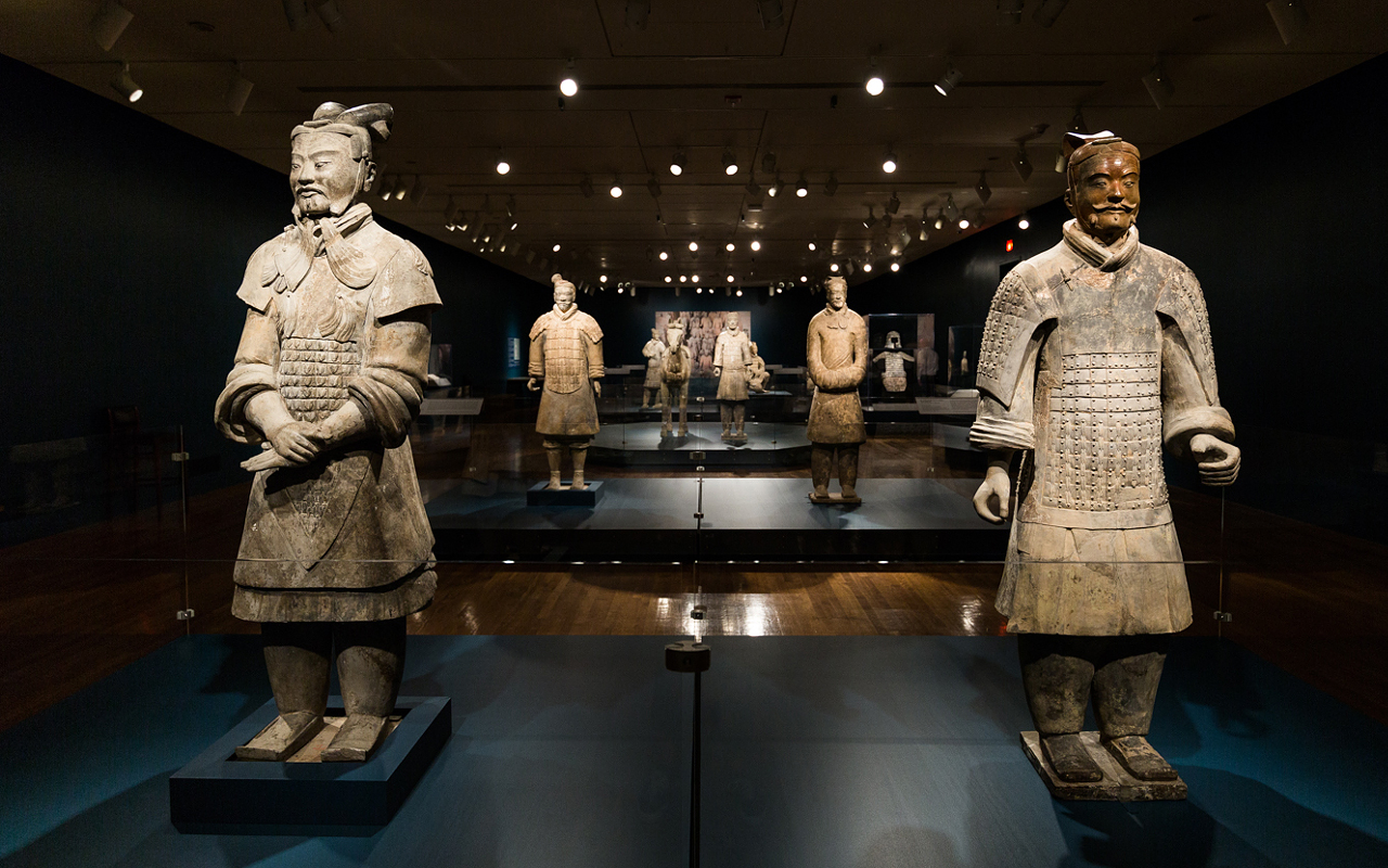 "Terracotta Army" installation view
