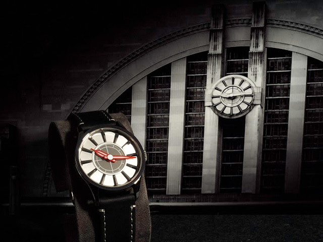 Cincinnati Watch Company's Union Terminal-inspired timepiece