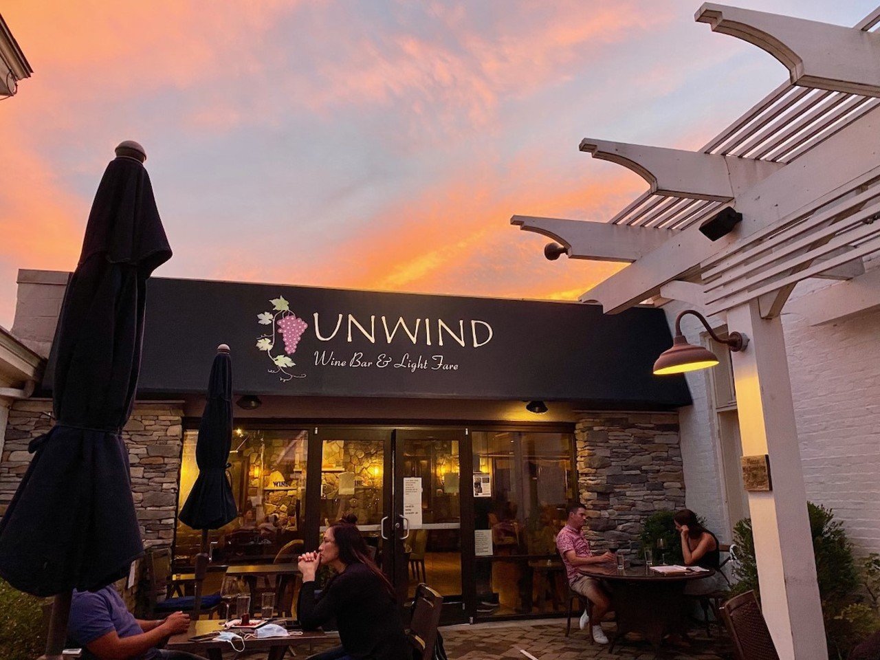 Unwind Wine Bar
3435 Michigan Ave., Hyde Park
Cozy and rustic, but still upscale, is the vibe at Unwind Wine Bar. It’s hard not to feel relaxed when you’re in front of their fireplace or on their Tuscan-like patio, so it only makes sense to include Unwind in your after-work happy hour rotation. You can get $5 off all wine bottles and $2 off 6-ounce wine glass wine pours from 4-7 p.m. Tuesday through Friday.