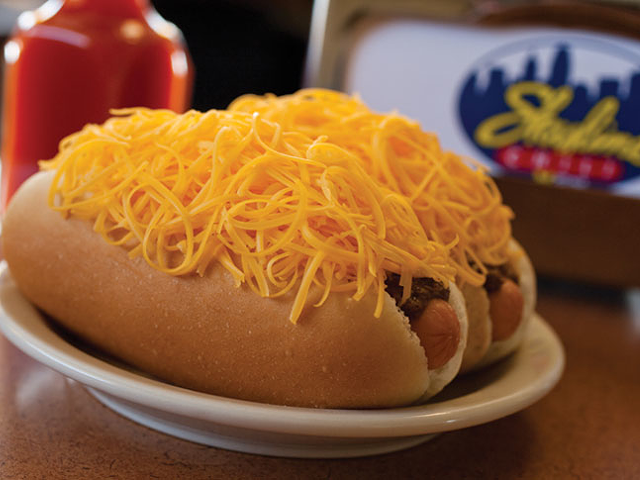 Is a Skyline chili cheese coney the best ballpark food?