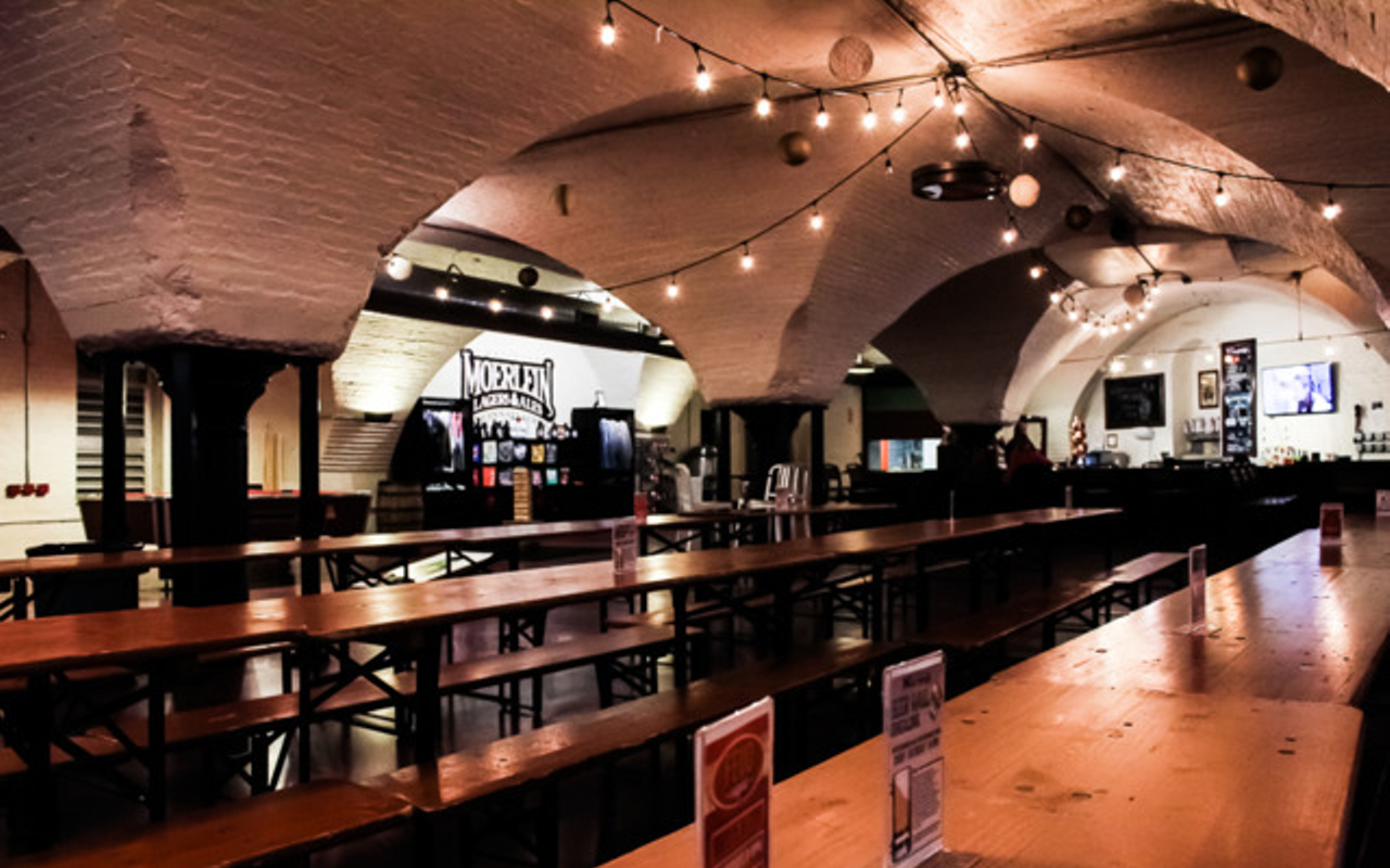 Christian Moerlein's Moore Street brewery and taproom