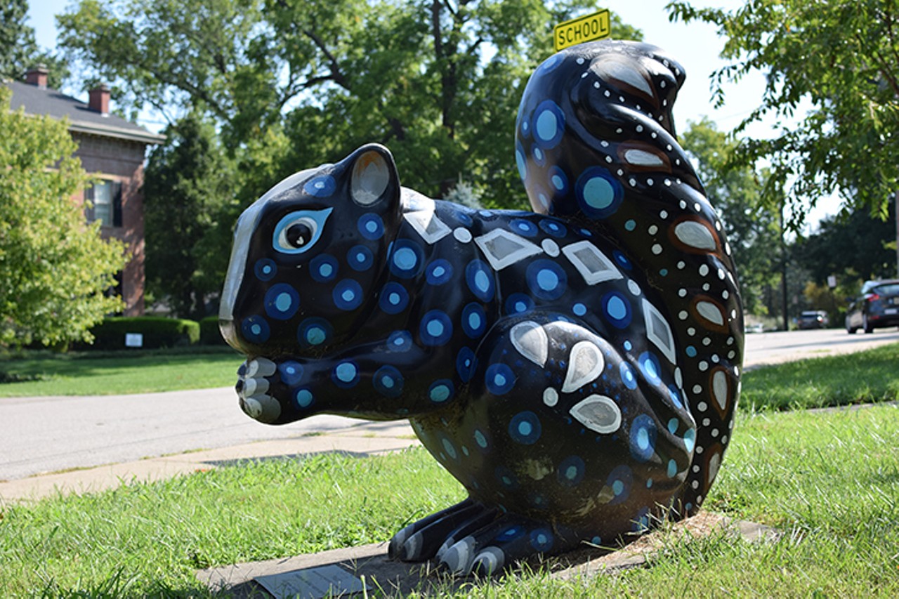 "Paco" got a new color scheme and can be found on Congress Avenue, outside Glendale Elementary School.