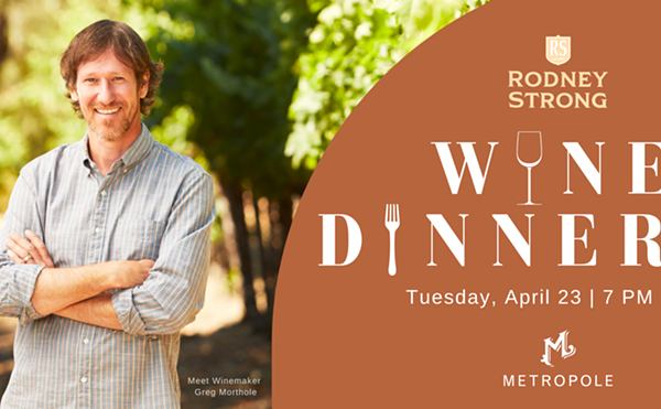 Wine Dinner with Rodney Strong Vineyard's Winemaker