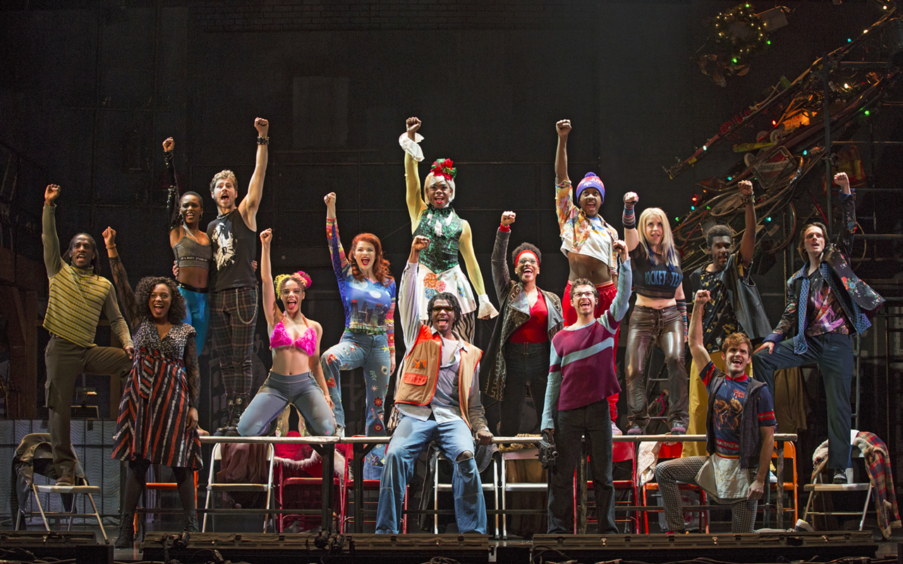 The cast of 'Rent' on the musical's 20th Anniversary Tour.